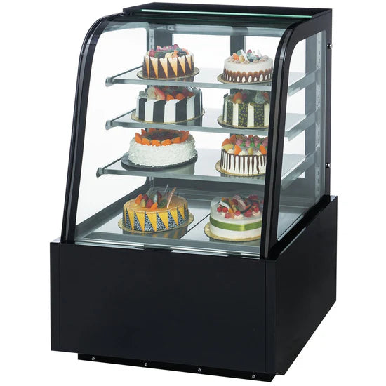 DDM48R-CB Curved Glass 48" Cake Showcase