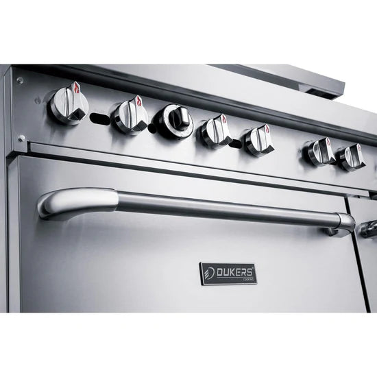 DCR60-10B 60" Gas Range with Ten (10) Open Burners