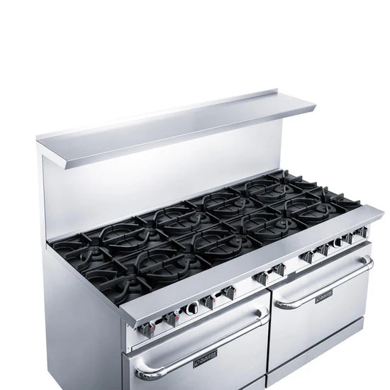 DCR60-10B 60" Gas Range with Ten (10) Open Burners