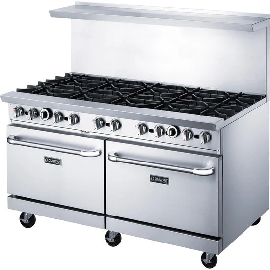 DCR60-10B 60" Gas Range with Ten (10) Open Burners