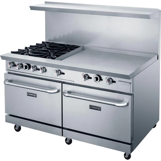 DCR60-4B36GM 60" Gas Range with Four (4) Open Burners & 36" Griddle