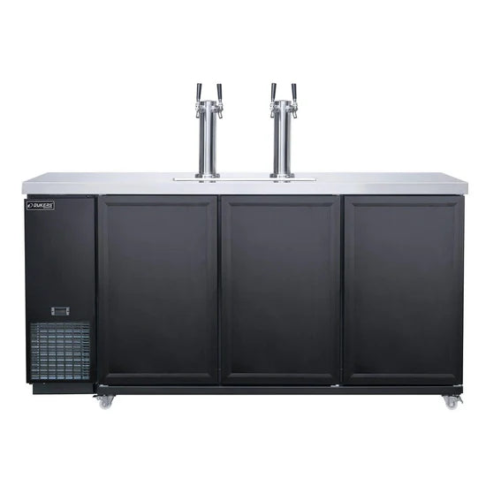 DKB72-M3 Dual Tap Kegerator Beer Dispenser