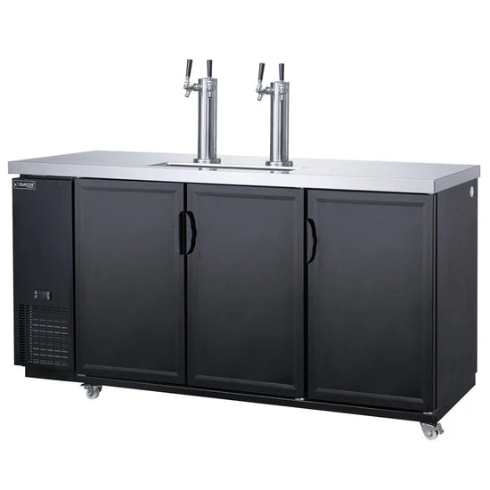 DKB72-M3 Dual Tap Kegerator Beer Dispenser